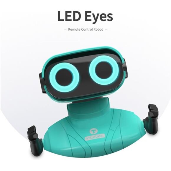 Robot Toys, Remote Control Robot Toy, RC Robots for Kids with LED Eyes, Flexible - Picture 3 of 7